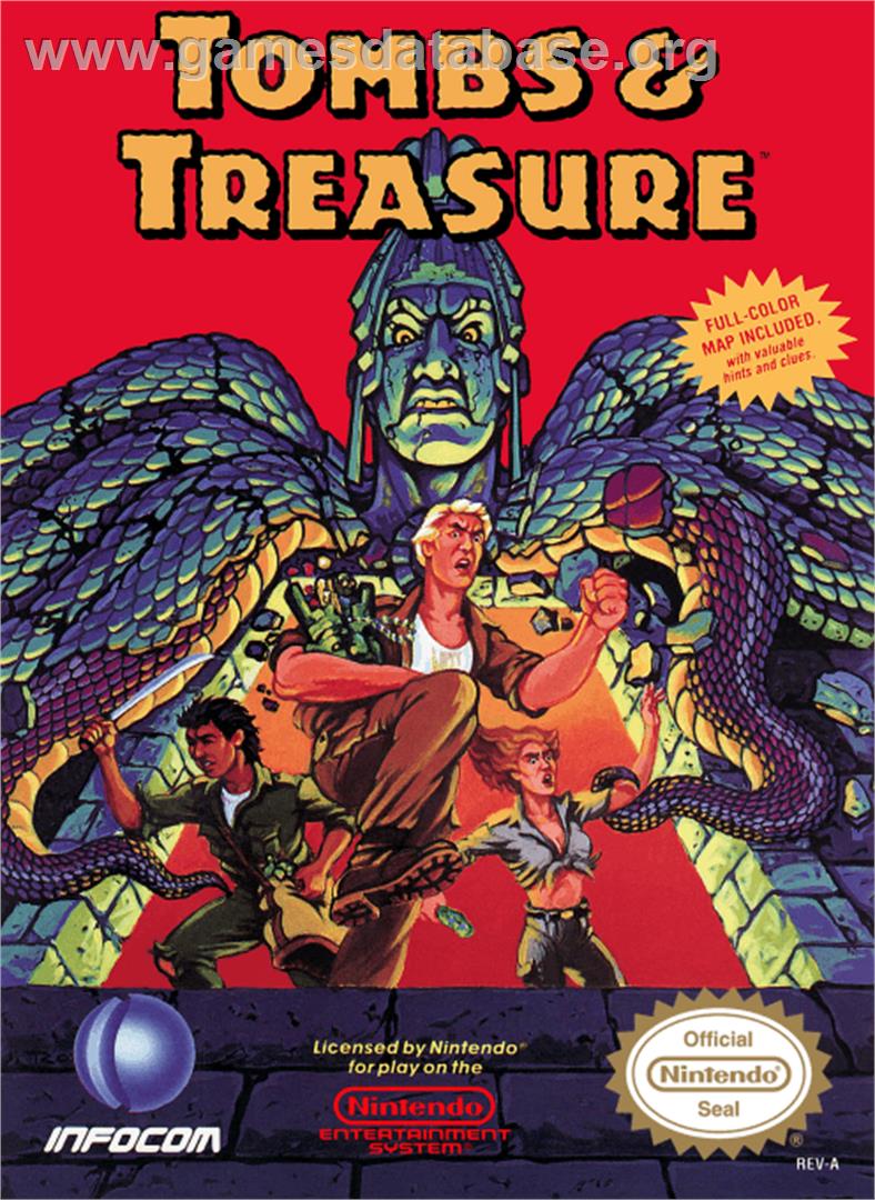 Tombs & Treasure - Nintendo NES - Artwork - Box