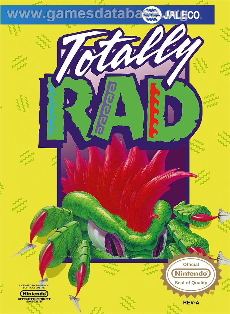 Totally Rad - Nintendo NES - Artwork - Box