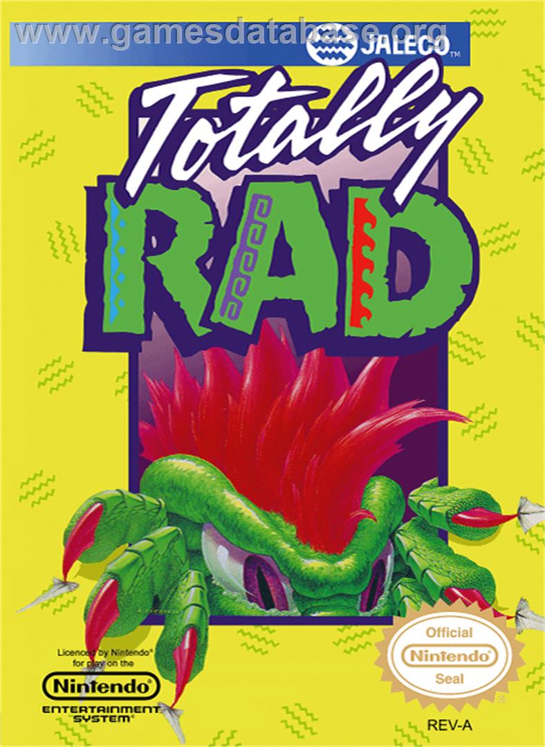 Totally Rad - Nintendo NES - Artwork - Box