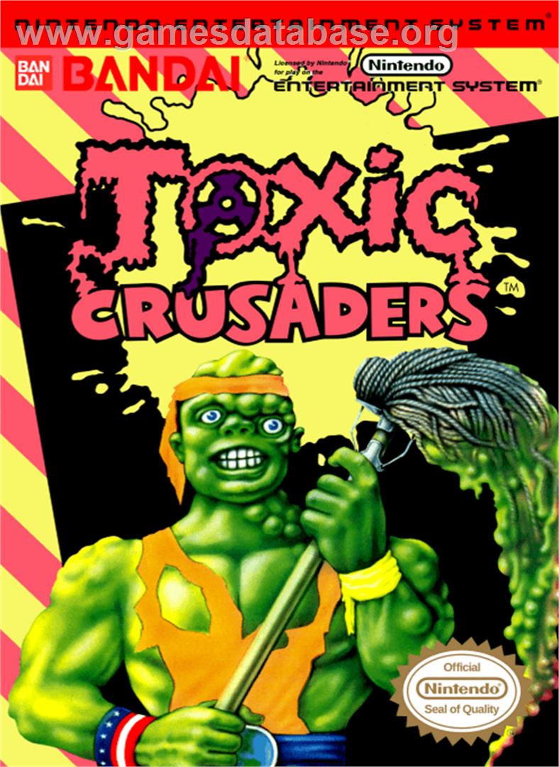 Toxic Crusaders - Nintendo NES - Artwork - Box