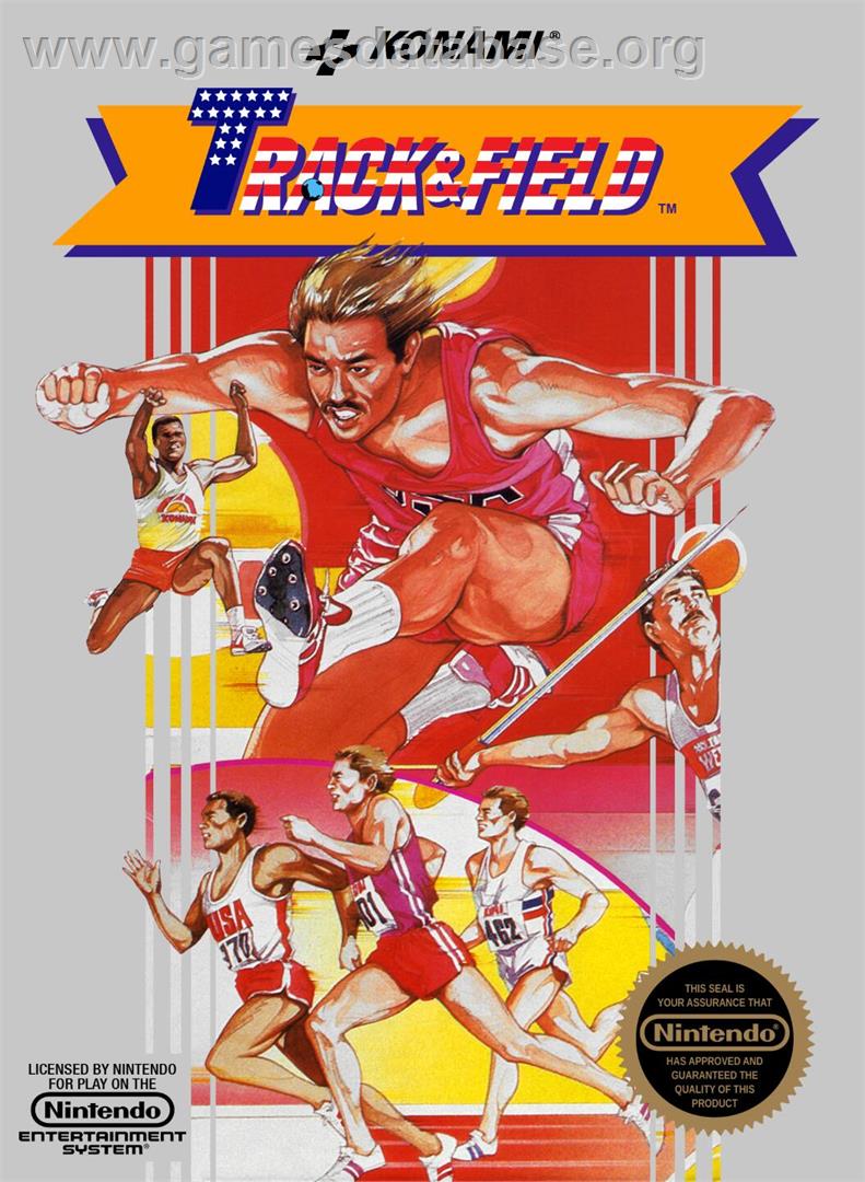 Track And Field - Nintendo NES - Artwork - Box