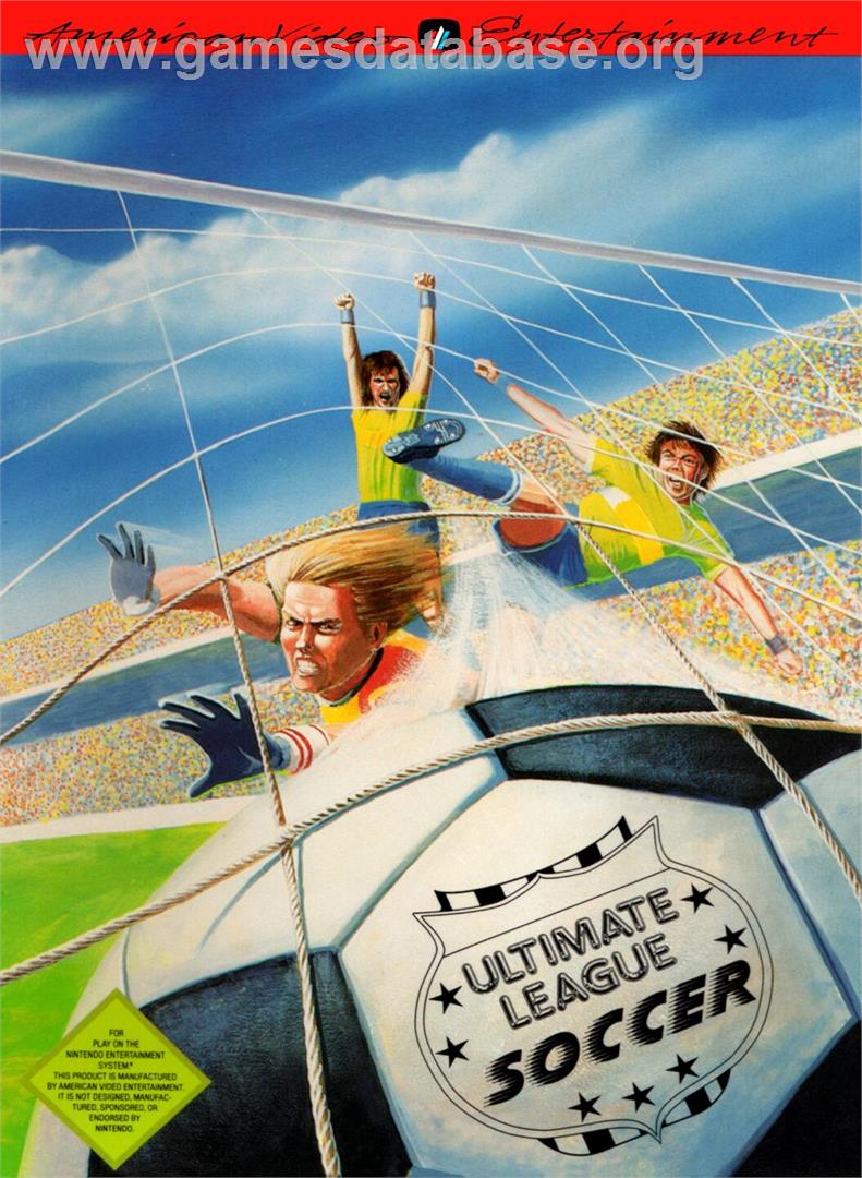 Ultimate League Soccer - Nintendo NES - Artwork - Box