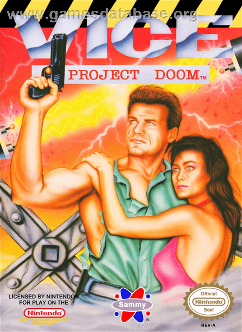 Vice: Project Doom - Nintendo NES - Artwork - Box