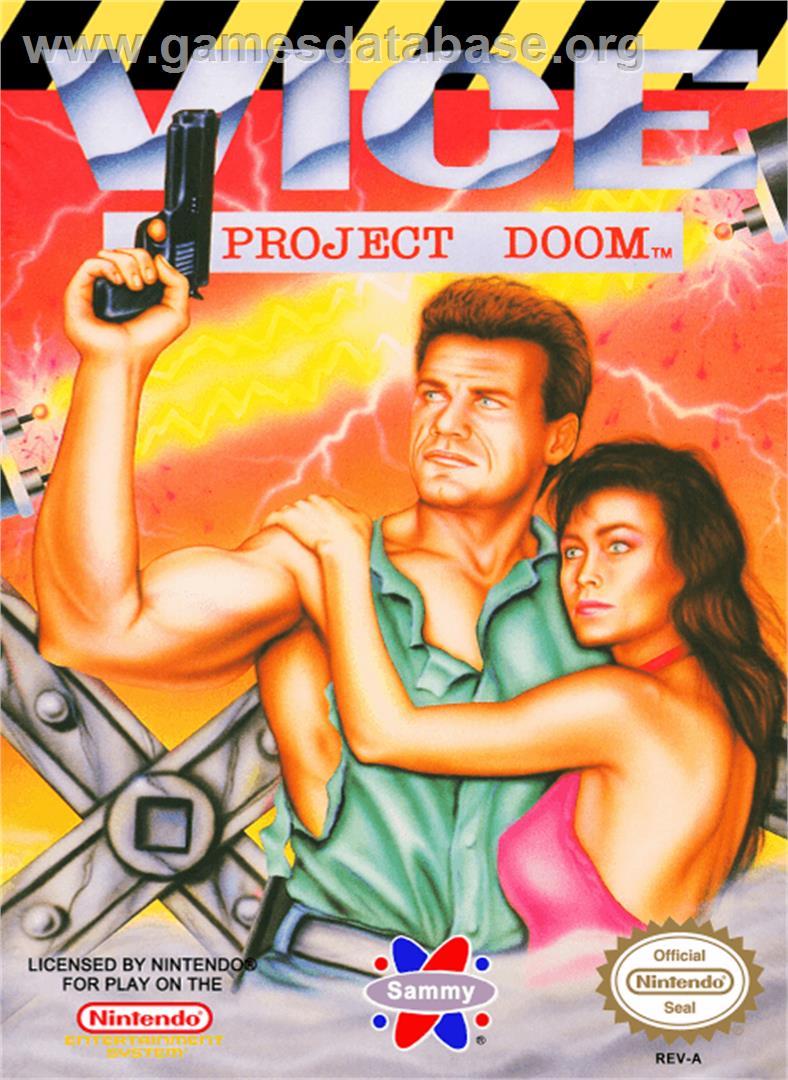 Vice: Project Doom - Nintendo NES - Artwork - Box