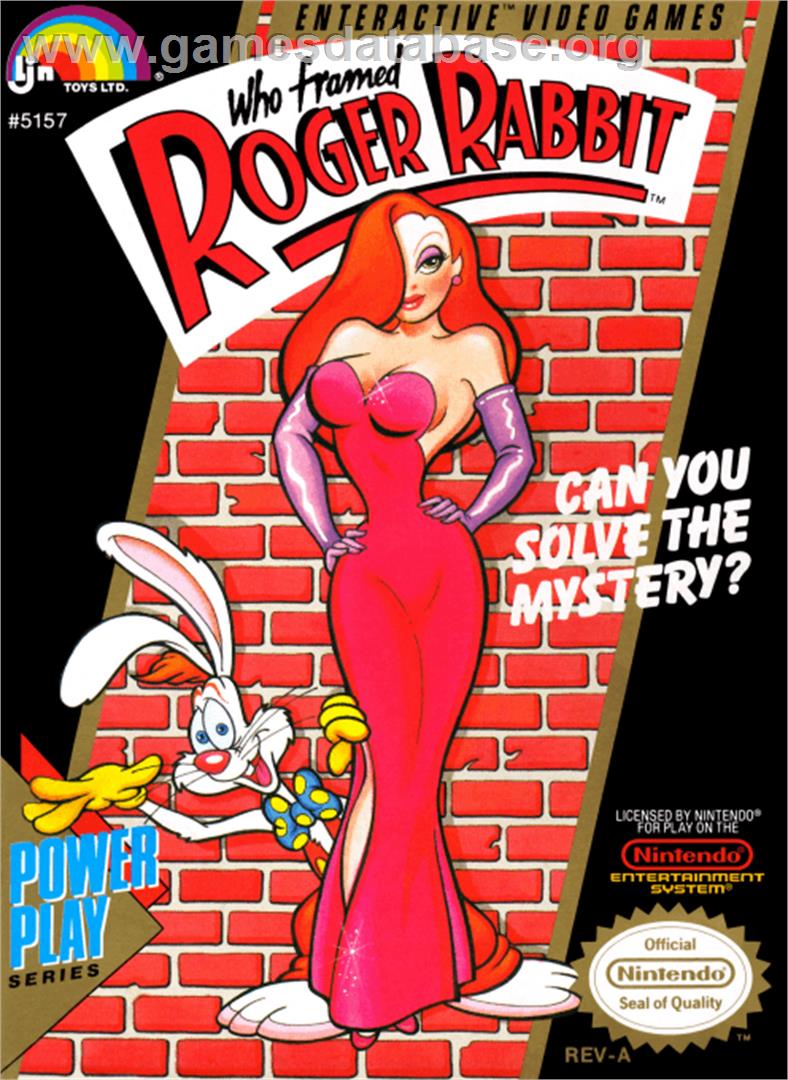 Who Framed Roger Rabbit? - Nintendo NES - Artwork - Box