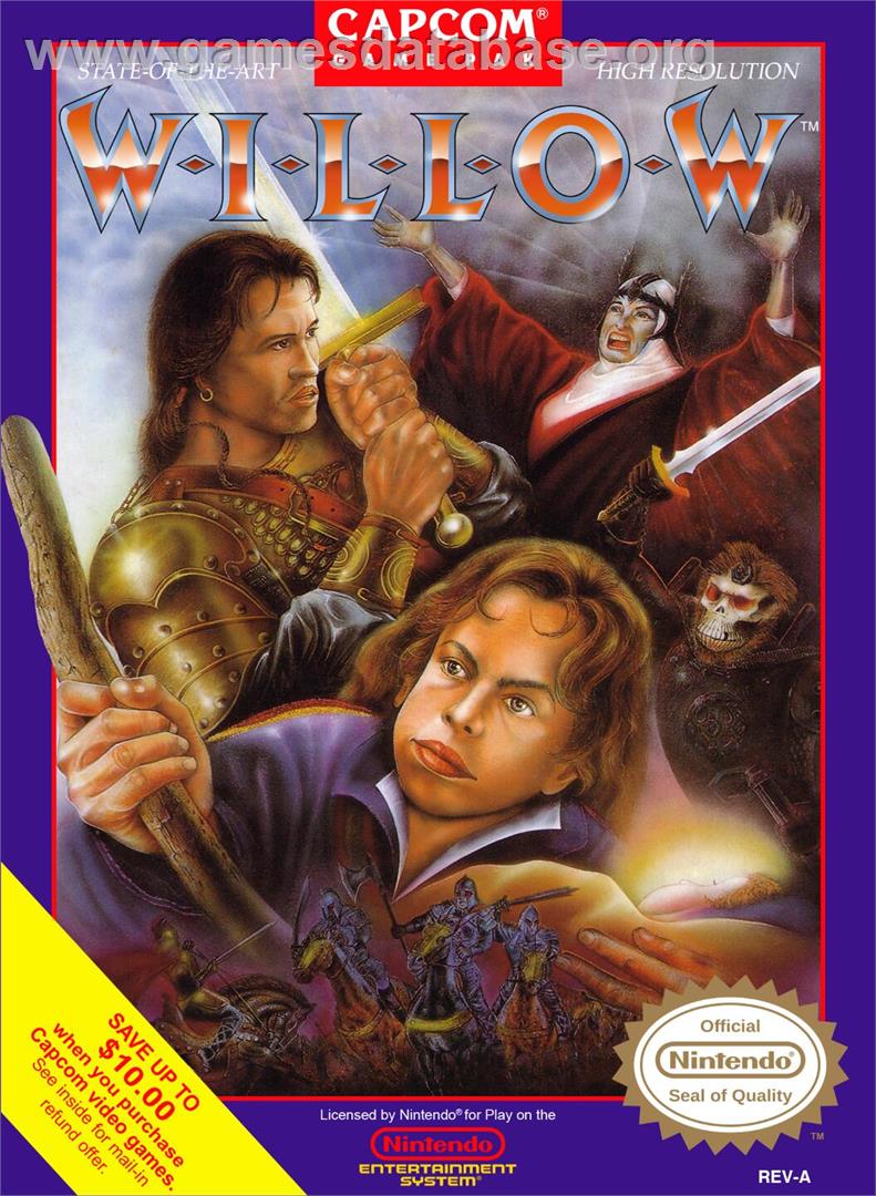 Willow - Nintendo NES - Artwork - Box