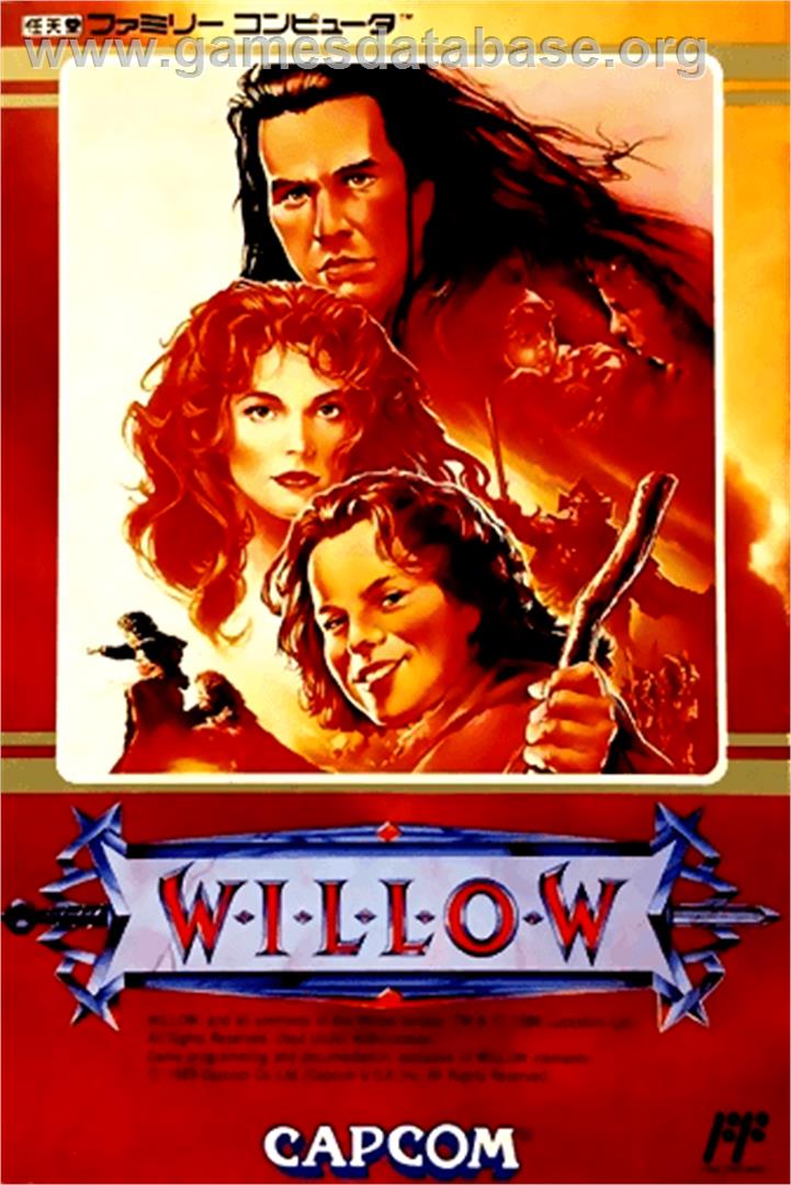 Willow - Nintendo NES - Artwork - Box