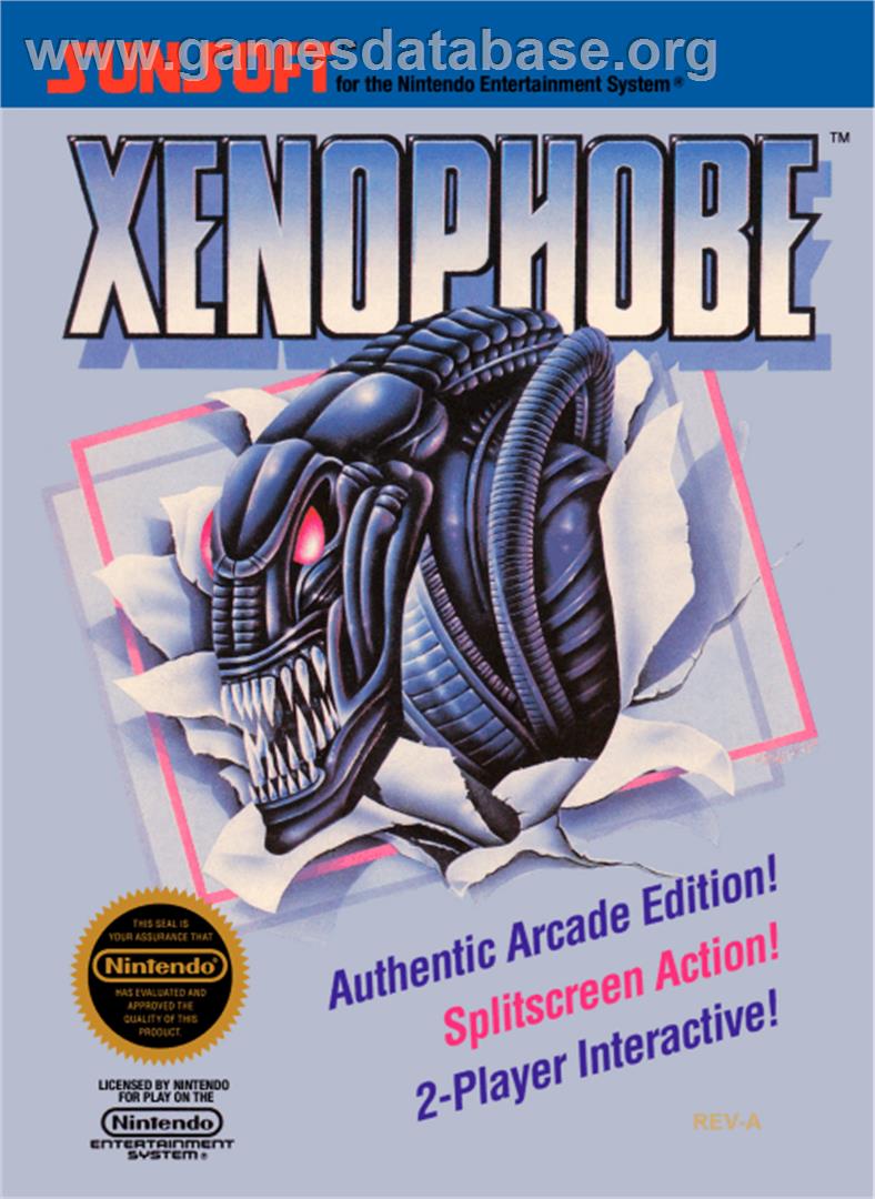 Xenophobe - Nintendo NES - Artwork - Box