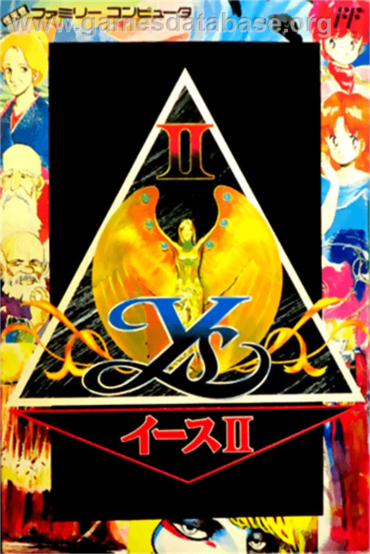 Ys II: Ancient Ys Vanished: The Final Chapter - Nintendo NES - Artwork - Box