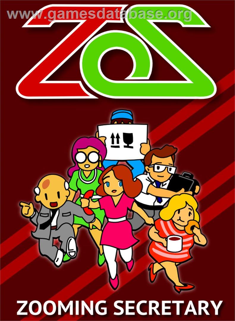 Zooming Secretary - Nintendo NES - Artwork - Box