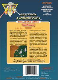 Box back cover for Gun.Smoke on the Nintendo NES.