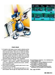 Box back cover for Tiles Of Fate on the Nintendo NES.