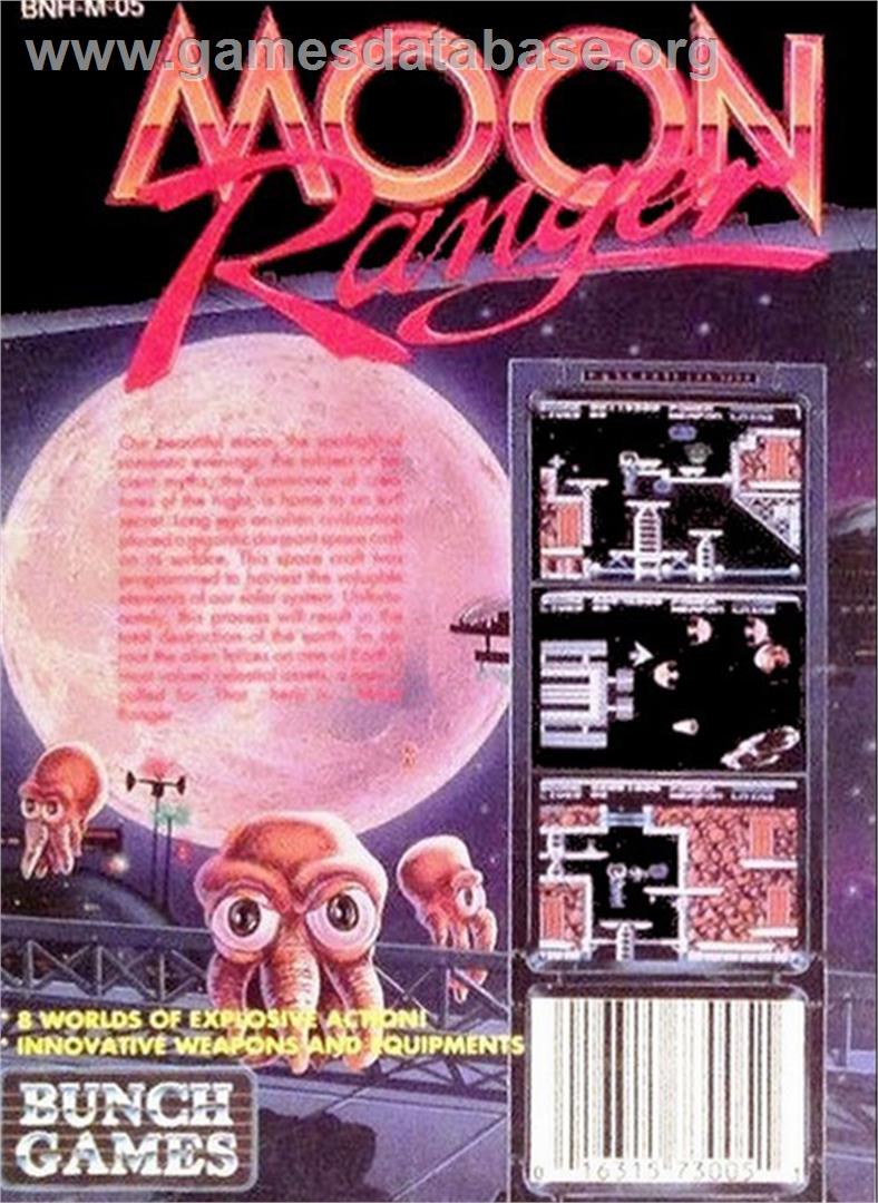 Moon Ranger - Nintendo NES - Artwork - Box Back