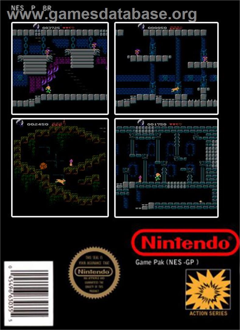 Wolfling - Nintendo NES - Artwork - Box Back