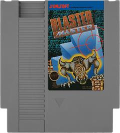 Cartridge artwork for Blaster Master on the Nintendo NES.