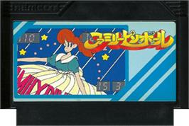 Cartridge artwork for Family Circuit on the Nintendo NES.