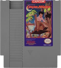 Cartridge artwork for Little Nemo: The Dream Master on the Nintendo NES.