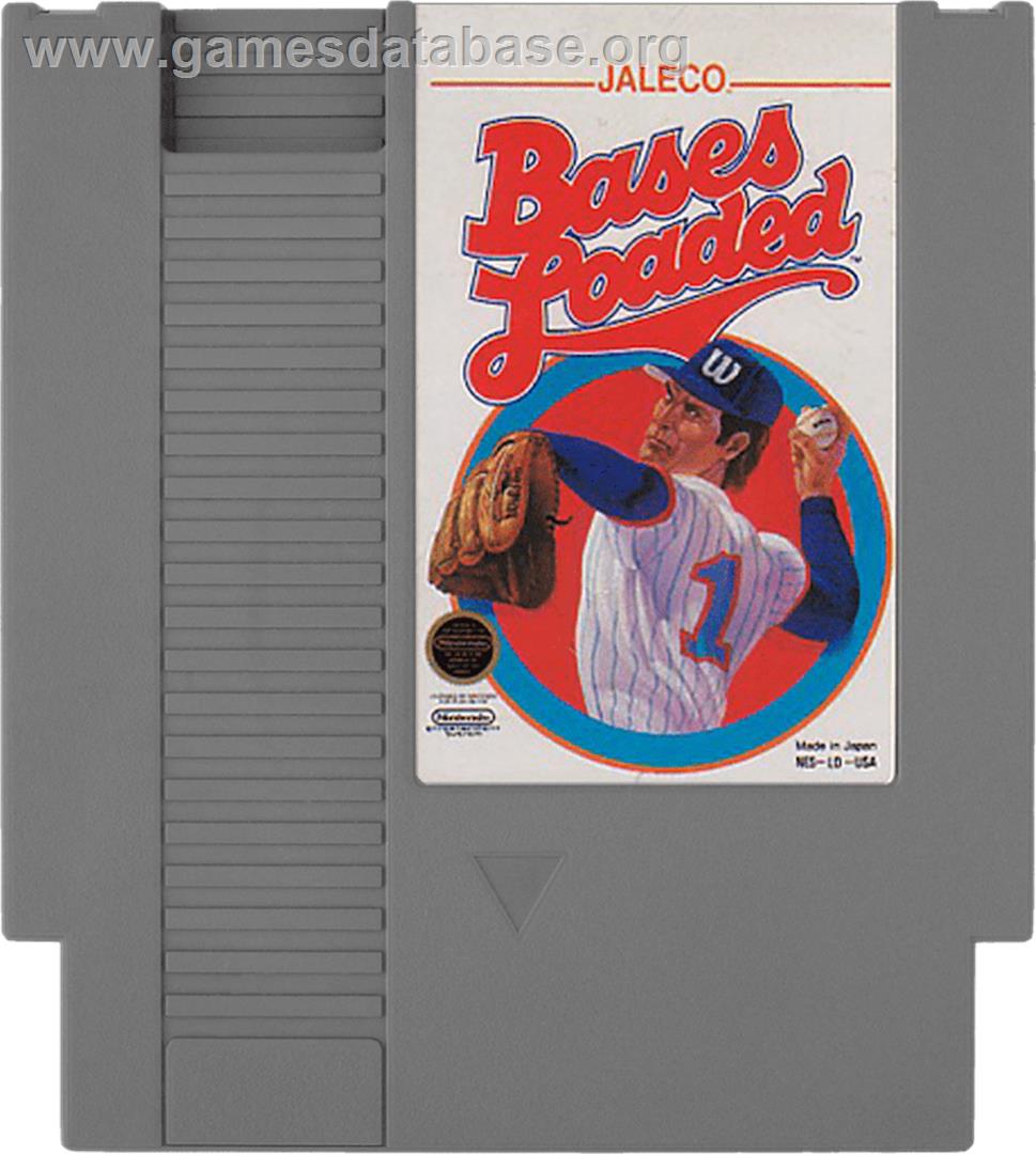 Bases Loaded - Nintendo NES - Artwork - Cartridge