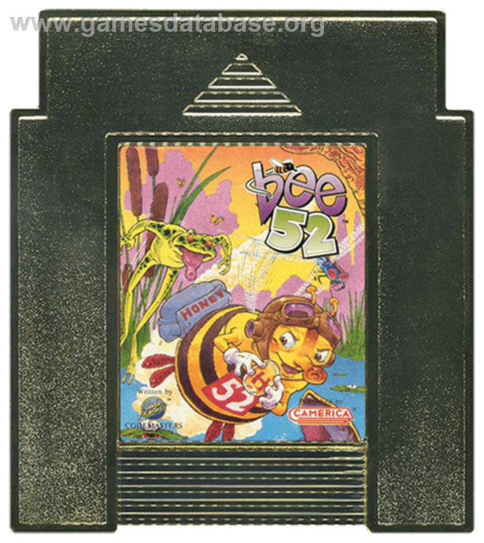 Bee 52 - Nintendo NES - Artwork - Cartridge