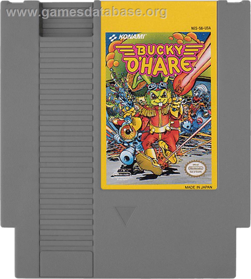 Bucky O'Hare - Nintendo NES - Artwork - Cartridge