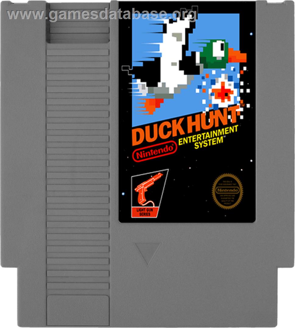 Duck Hunt - Nintendo NES - Artwork - Cartridge