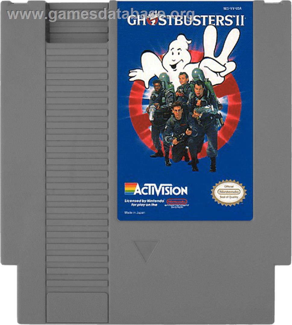 Ghostbusters 2 - Nintendo NES - Artwork - Cartridge