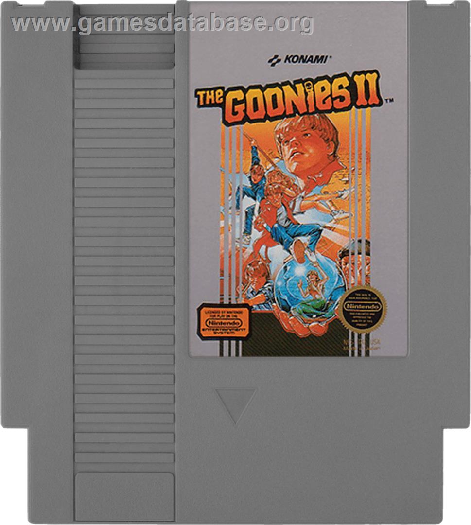 Goonies 2 - Nintendo NES - Artwork - Cartridge