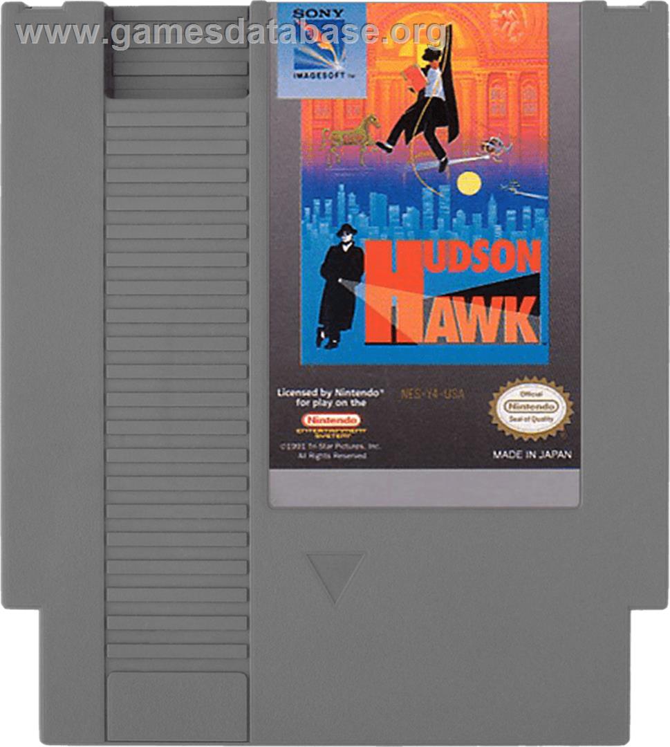 Hudson Hawk - Nintendo NES - Artwork - Cartridge