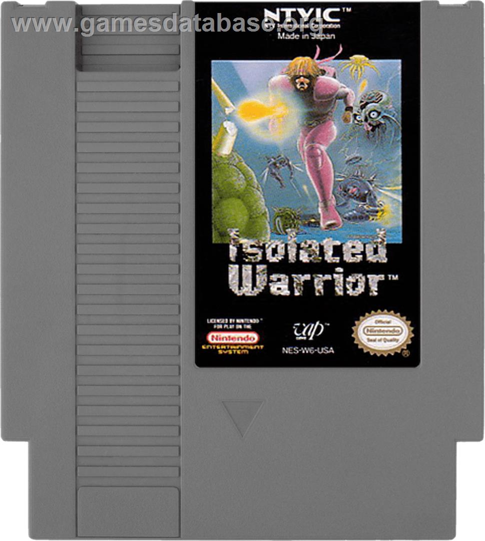 Isolated Warrior - Nintendo NES - Artwork - Cartridge