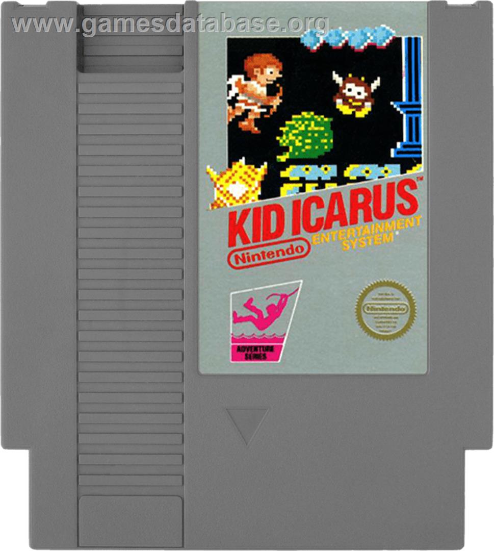 Kid Icarus - Nintendo NES - Artwork - Cartridge