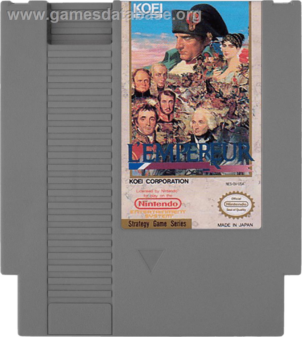 L'Empereur - Nintendo NES - Artwork - Cartridge