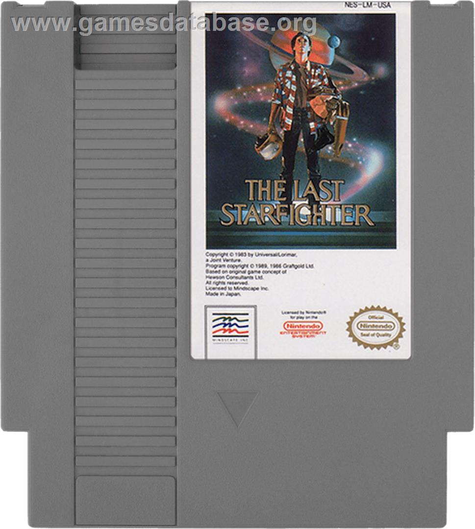 Last Starfighter - Nintendo NES - Artwork - Cartridge