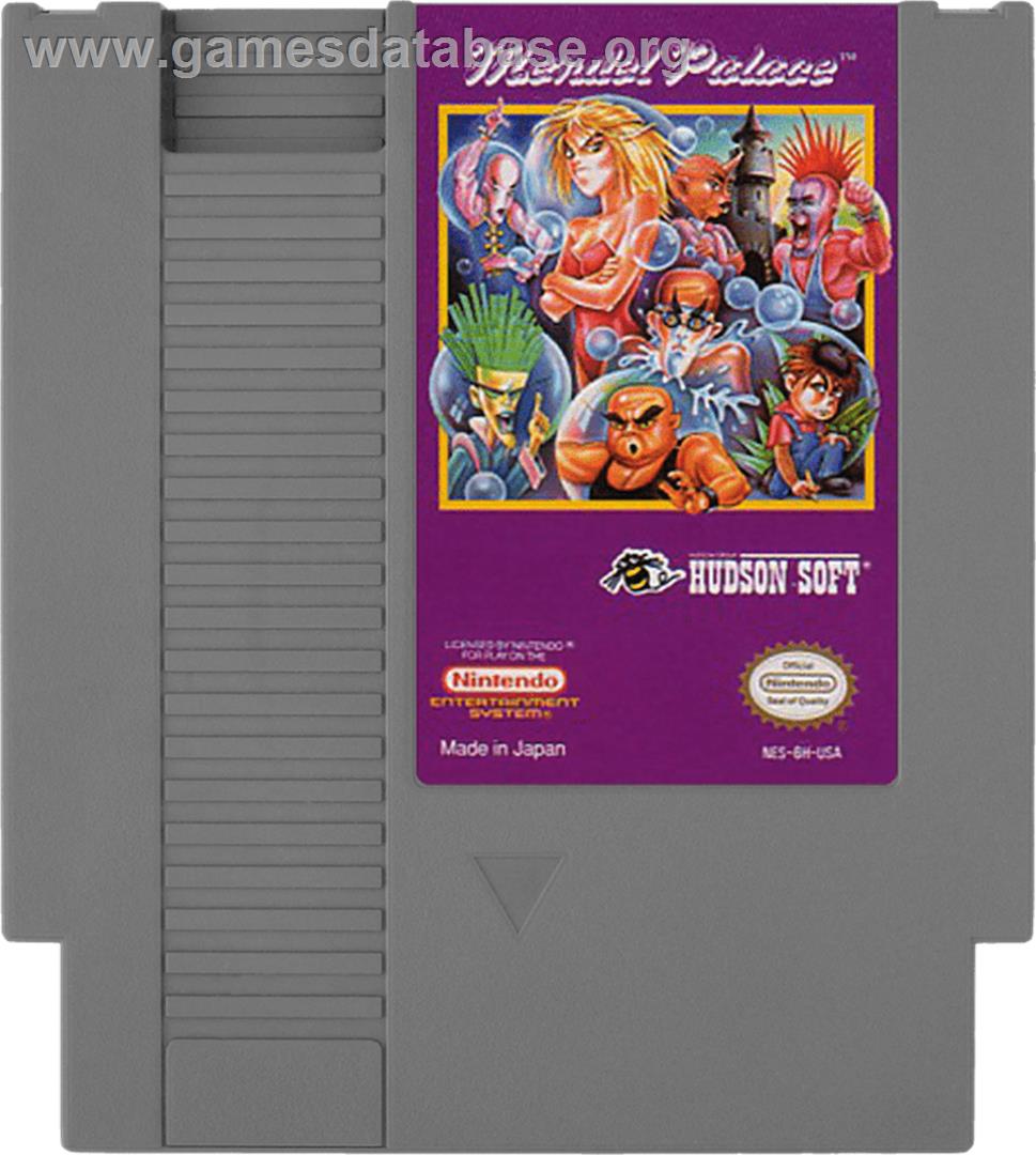 Mendel Palace - Nintendo NES - Artwork - Cartridge