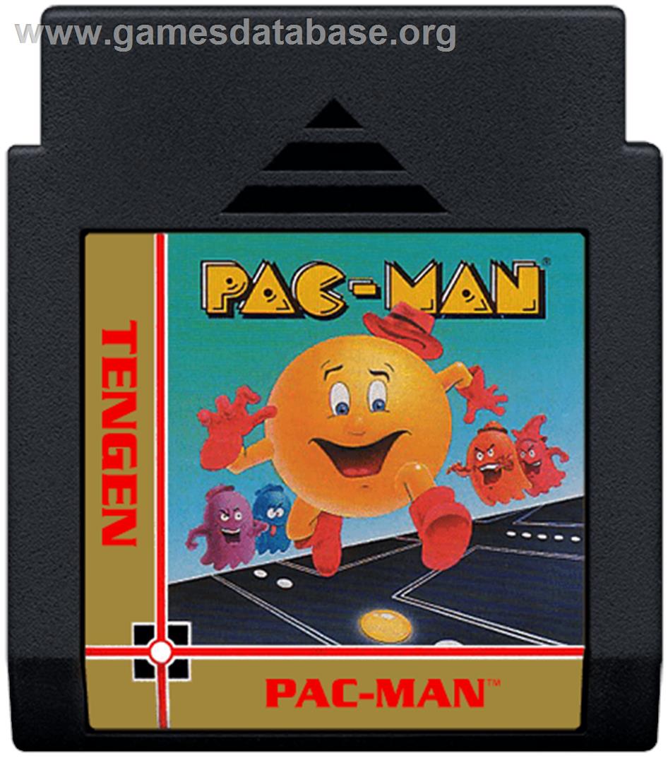 Pac-Mania - Nintendo NES - Artwork - Cartridge