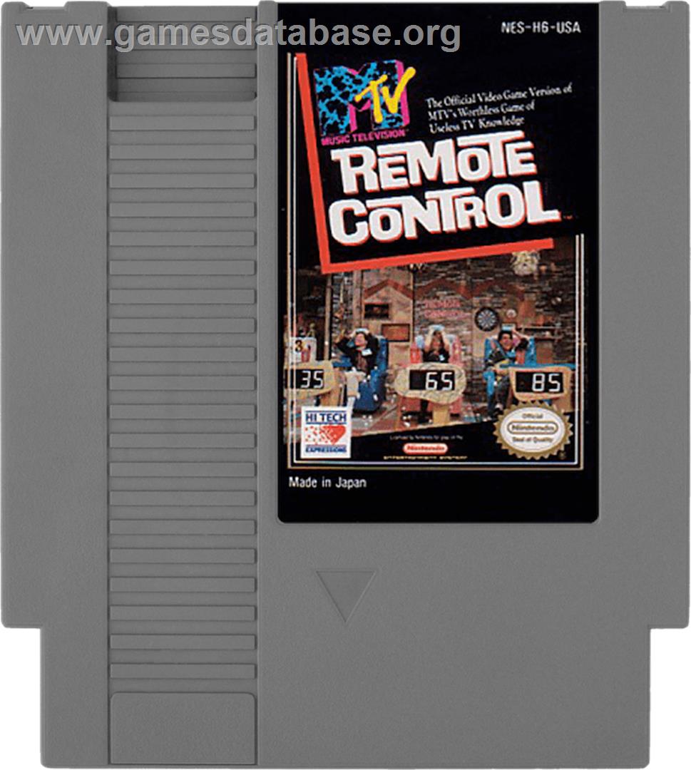 Remote Control - Nintendo NES - Artwork - Cartridge