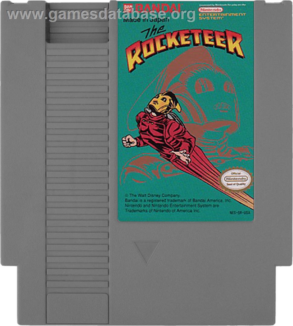 Rocketeer - Nintendo NES - Artwork - Cartridge