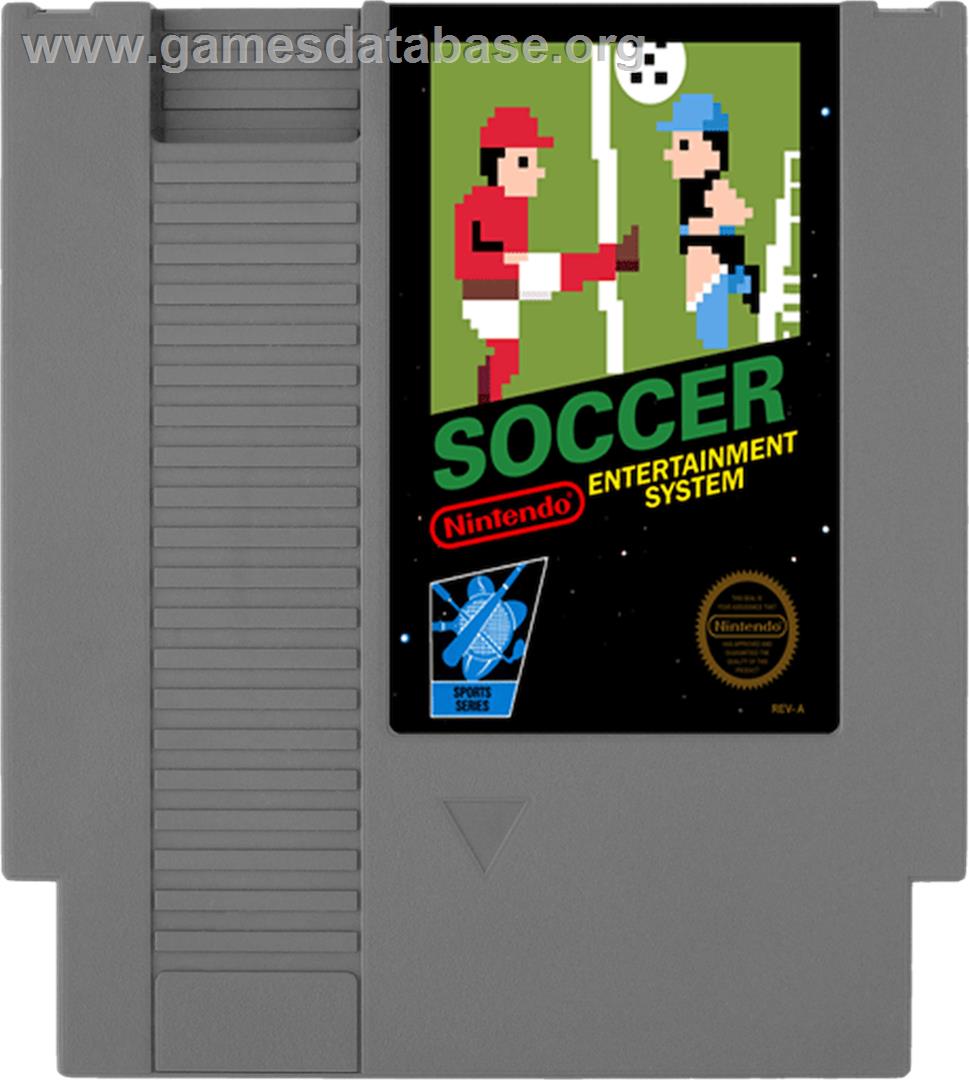 Soccer - Nintendo NES - Artwork - Cartridge