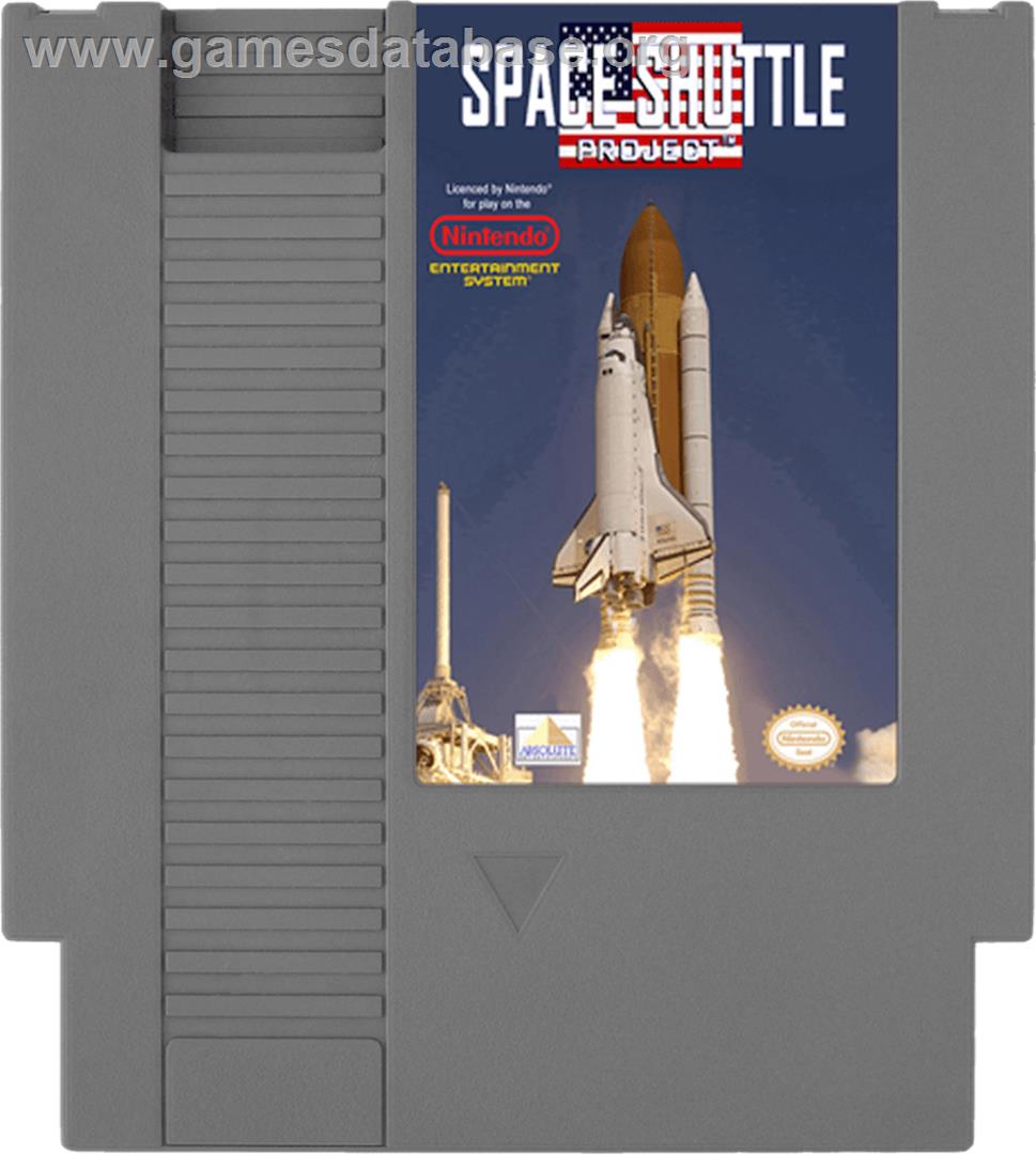 Space Shuttle Project - Nintendo NES - Artwork - Cartridge