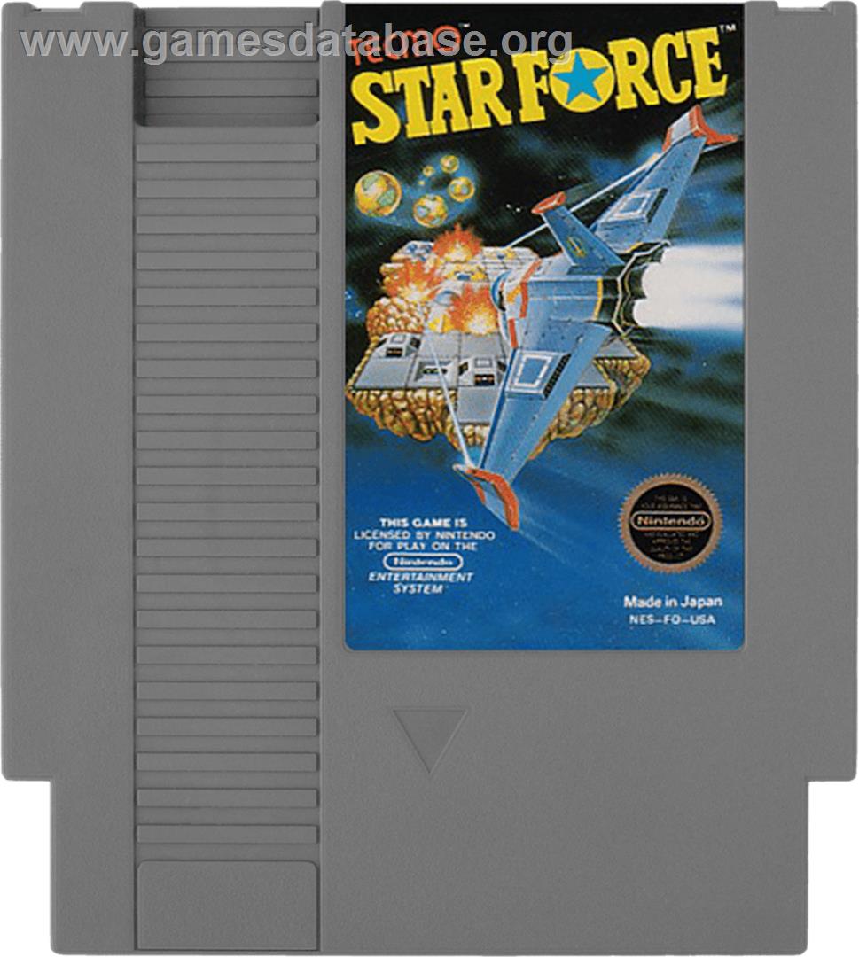 Star Force - Nintendo NES - Artwork - Cartridge