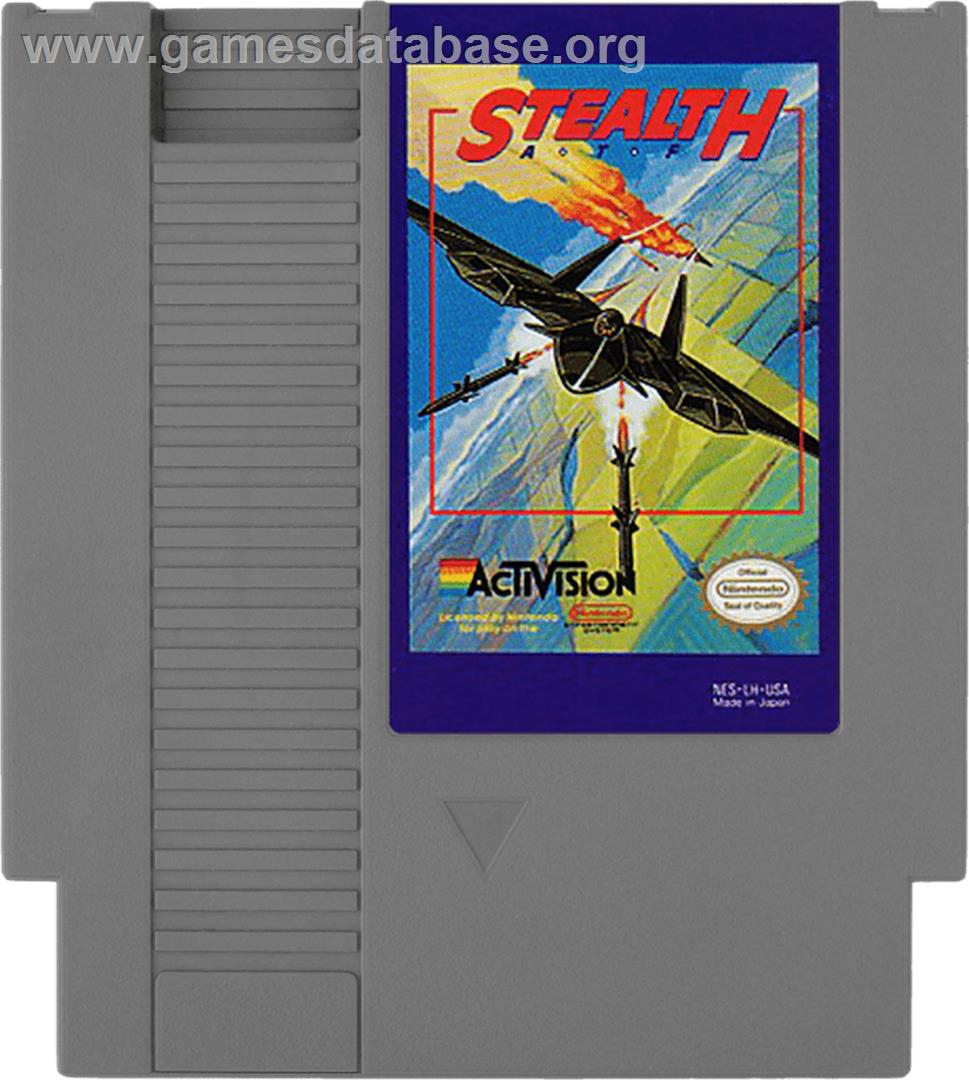 Stealth ATF - Nintendo NES - Artwork - Cartridge