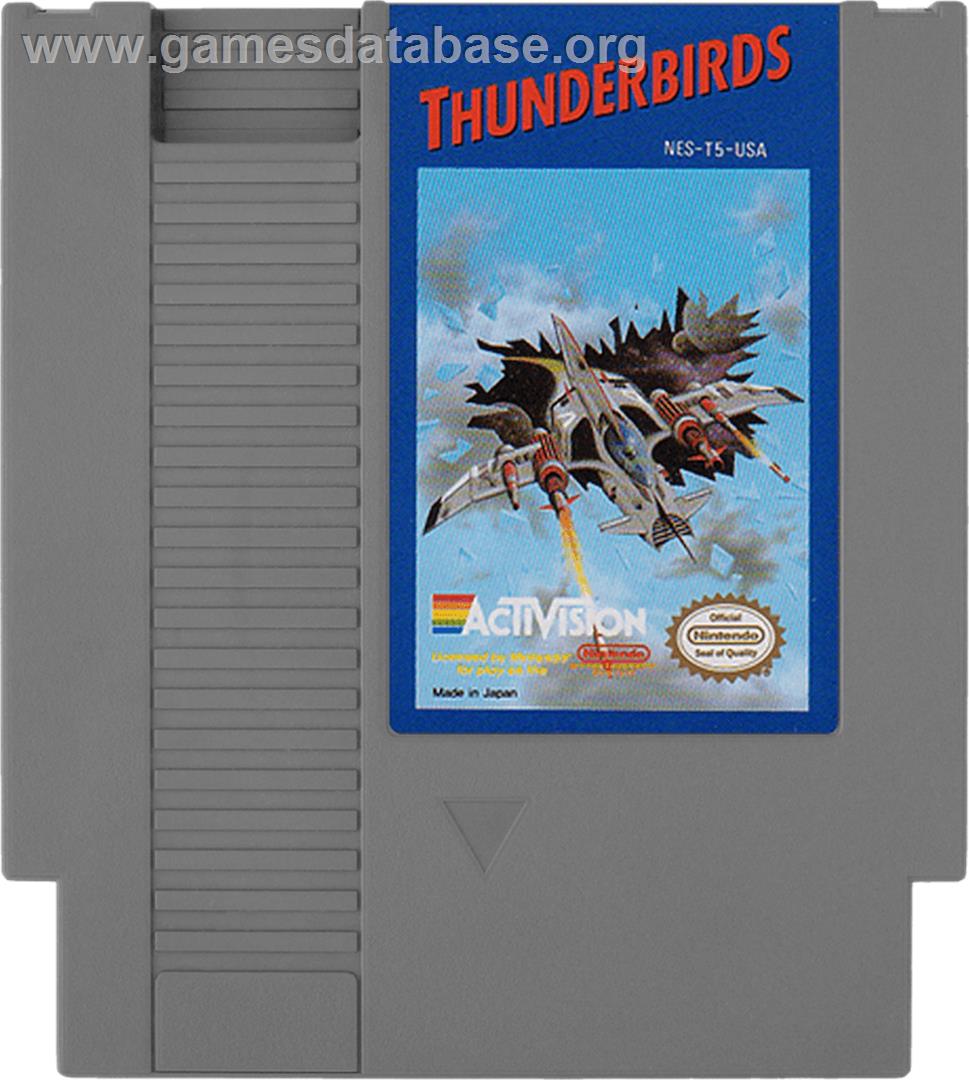 Thunderbirds - Nintendo NES - Artwork - Cartridge