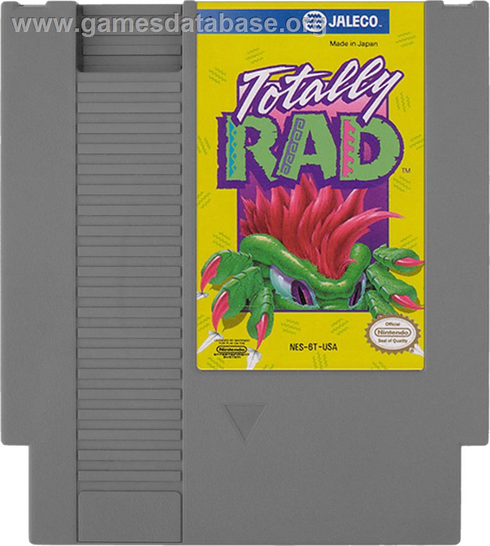 Totally Rad - Nintendo NES - Artwork - Cartridge