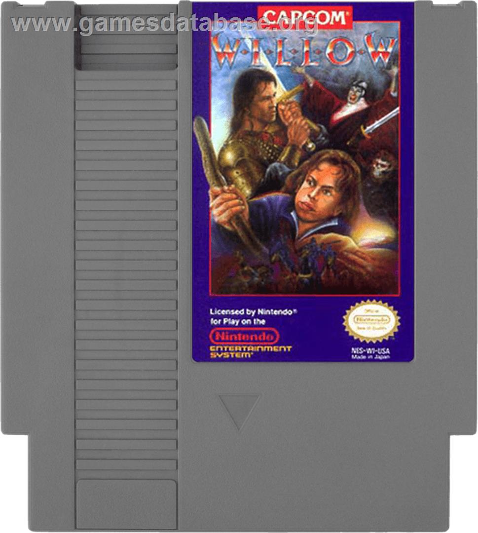 Willow - Nintendo NES - Artwork - Cartridge