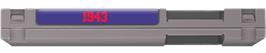 Top of cartridge artwork for 1943: The Battle of Midway on the Nintendo NES.