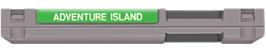 Top of cartridge artwork for Adventure Island on the Nintendo NES.