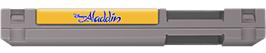 Top of cartridge artwork for Aladdin on the Nintendo NES.