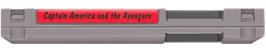 Top of cartridge artwork for Captain America and The Avengers on the Nintendo NES.