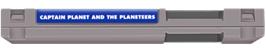 Top of cartridge artwork for Captain Planet And The Planeteers on the Nintendo NES.