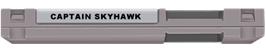 Top of cartridge artwork for Captain Sky Hawk on the Nintendo NES.