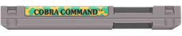 Top of cartridge artwork for Cobra-Command on the Nintendo NES.